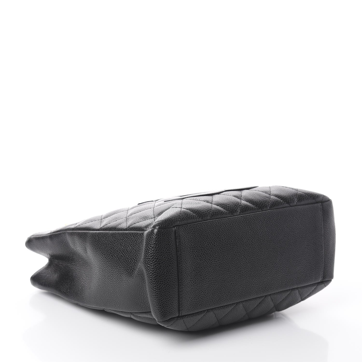 Chanel Caviar Quilted Petit Shopping Tote PST Black 3 of 9