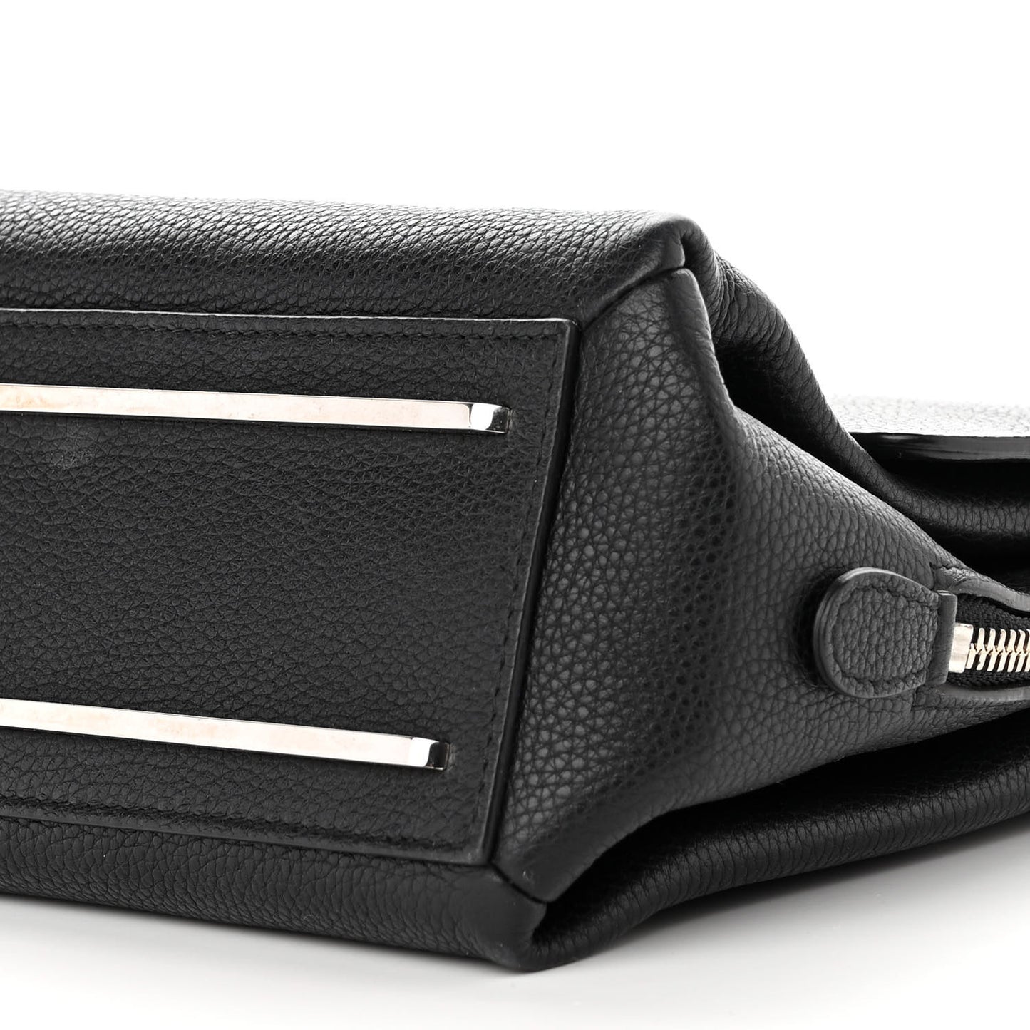 Grained Calfskin Le Dix Mini Soft Cartable Crossbody Black