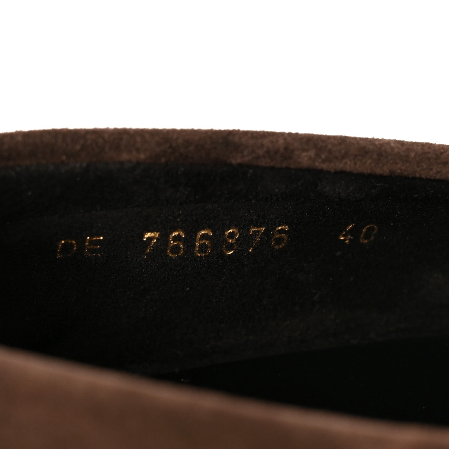 Saint Laurent Suede Le Loafer 15 Penny Slippers 40 Dark Chocolate 10 of 10
