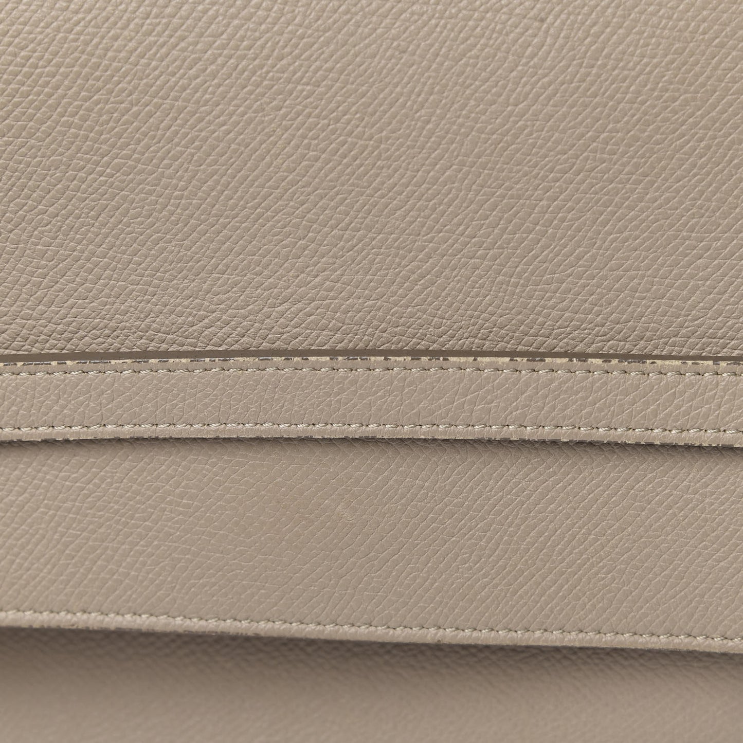 Grained Calfskin Mini Belt Bag Light Taupe