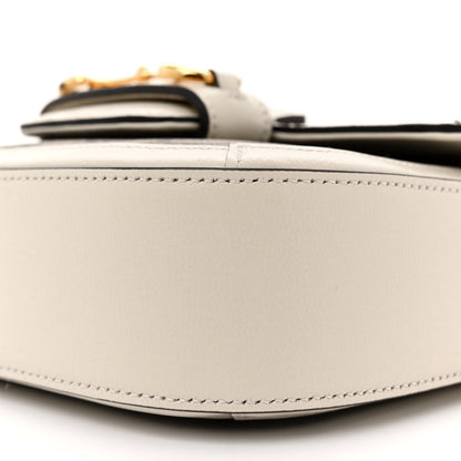 Gucci GG Supreme Monogram Web Mini Horsebit 1955 Shoulder Bag Beige Mystic White 10 of 10
