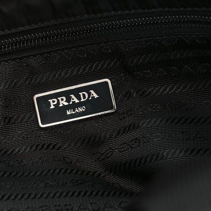 Prada Nylon Vela East West Shopper Tote Black 6 of 10