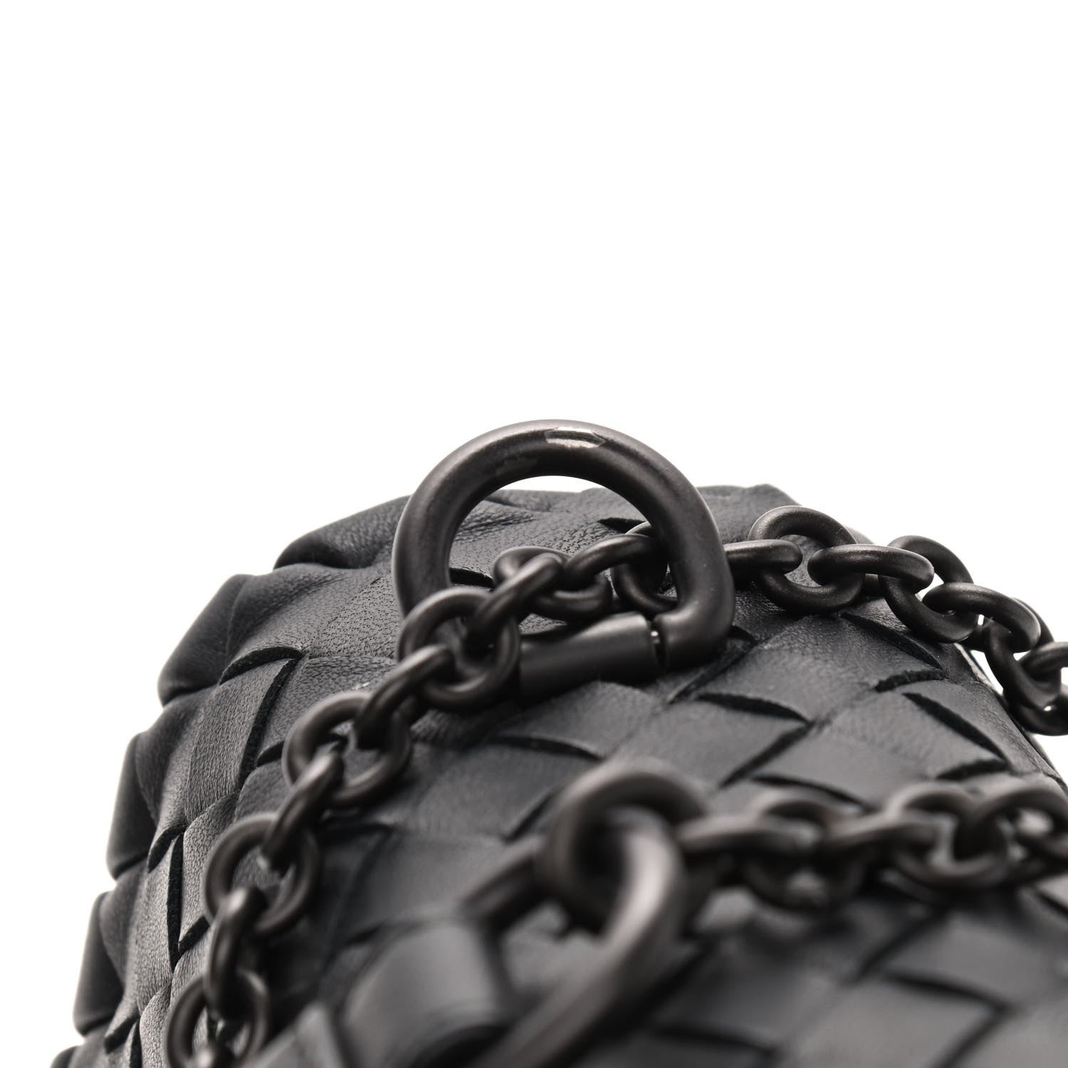 Bottega Veneta Nappa Intrecciato Baby Olimpia Shoulder Bag Black 9 of 11