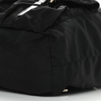 Prada Tessuto Nylon Vitello Backpack Black 9 of 9
