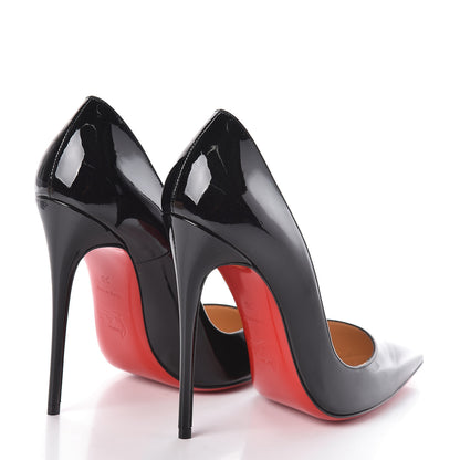 Christian Louboutin Patent So Kate 120 Pumps 39 Black 4 of 8