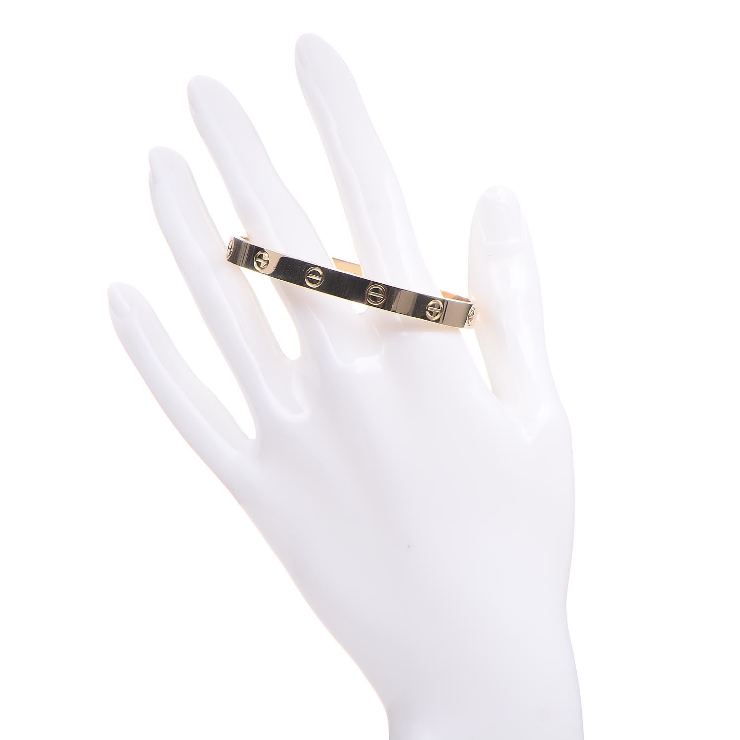 Cartier 18K Yellow Gold LOVE Bracelet 17 2 of 6