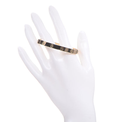 Cartier 18K Yellow Gold LOVE Bracelet 17 2 of 6