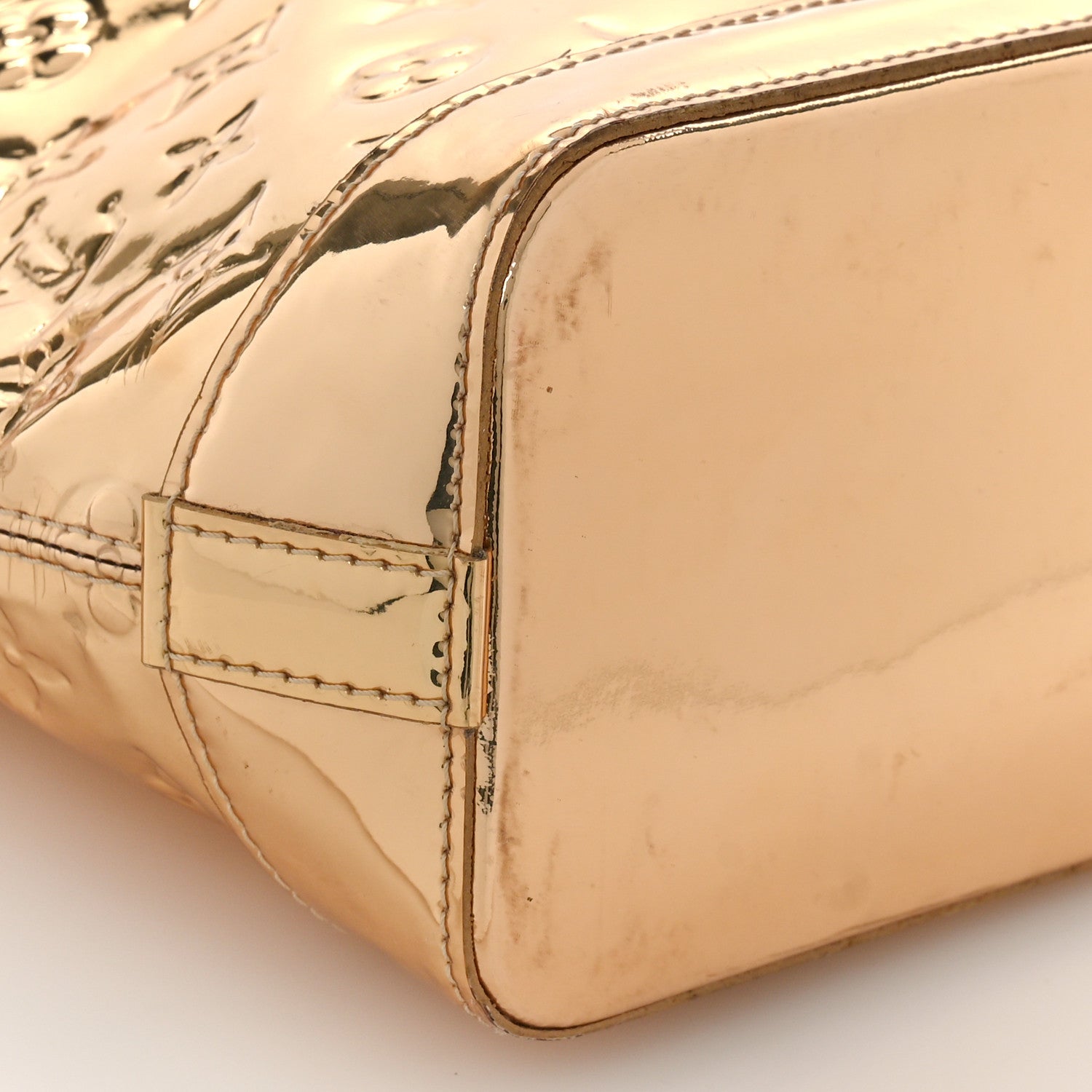 Louis Vuitton Monogram Miroir Lockit Gold 7 of 9