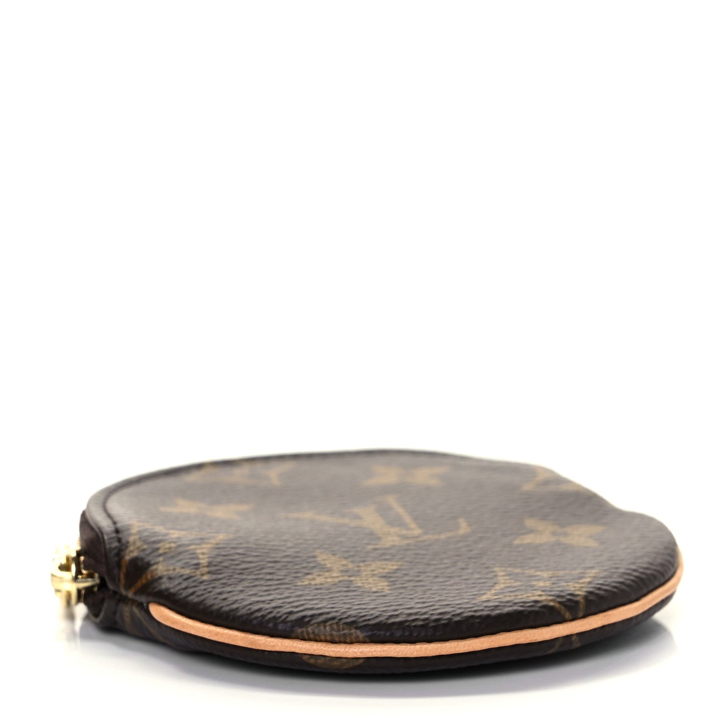 Monogram Round Coin Purse