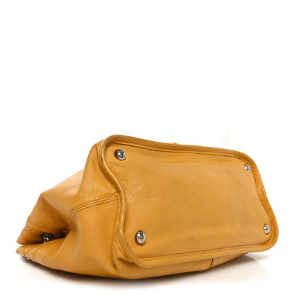 Chanel Calfskin Natural Beauty Tote Yellow 4 of 11