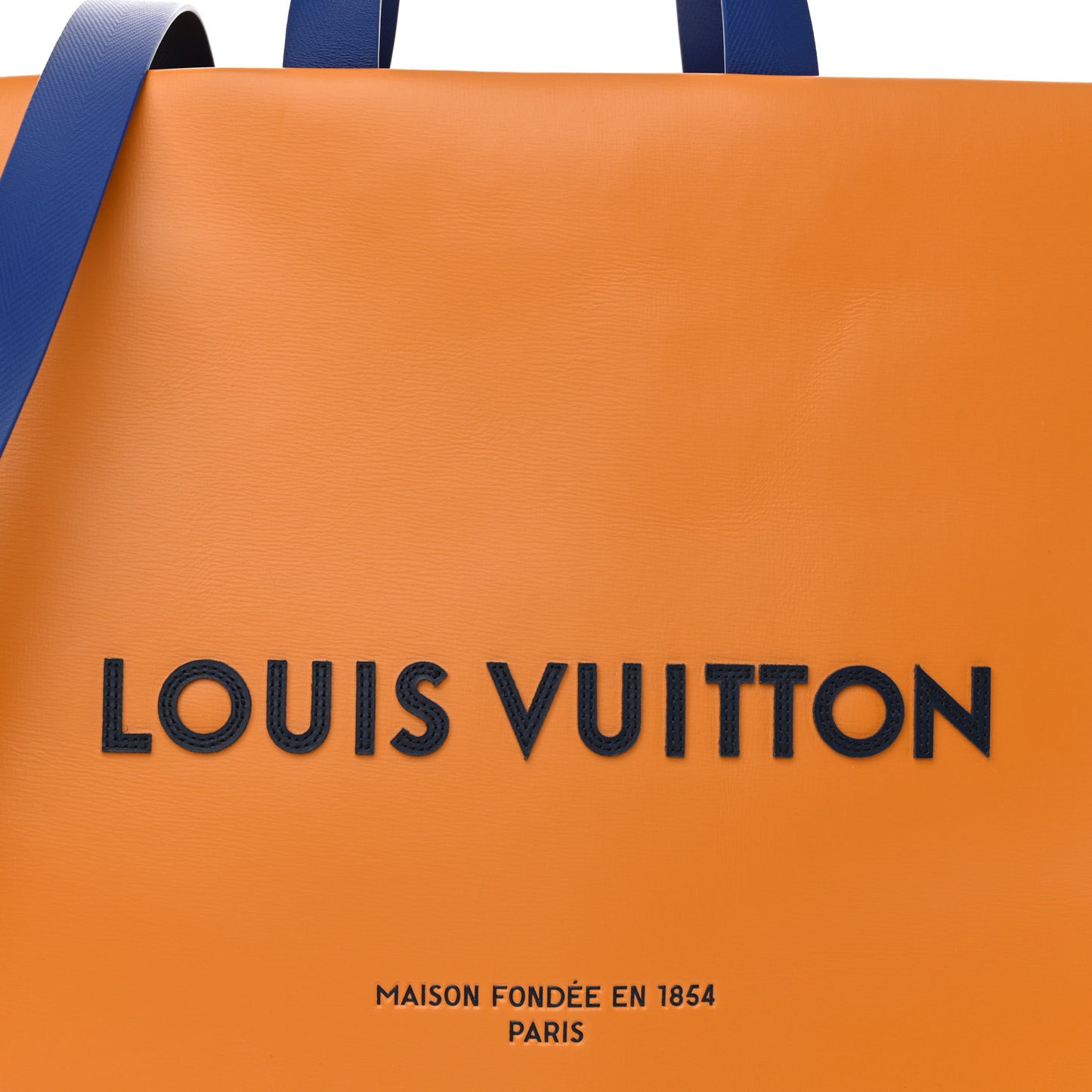 Cowhide Shopper Bag MM Safran