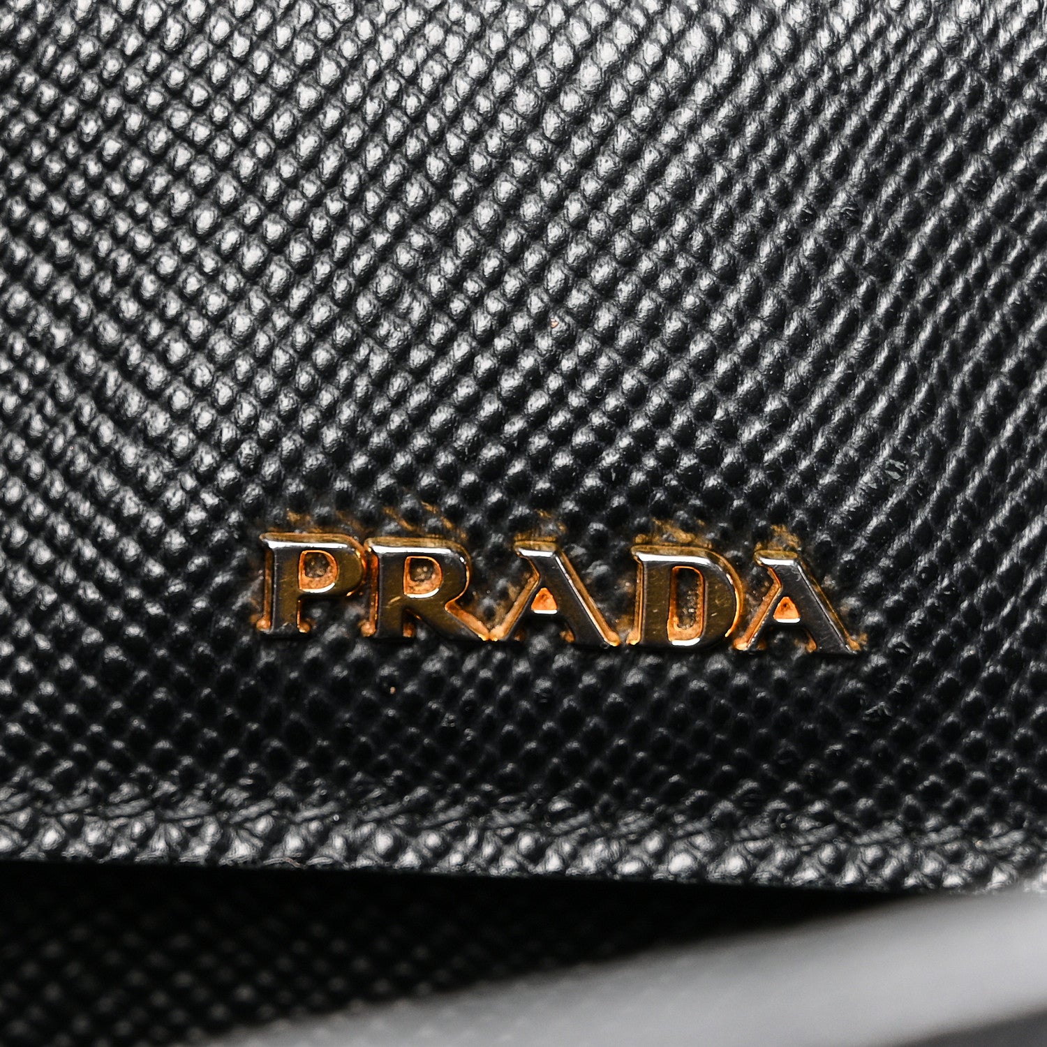 Prada Saffiano Cuir Medium Double Bag Black 6 of 9
