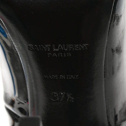 Saint Laurent Patent Silvana 110mm Pumps 37.5 Black 6 of 9
