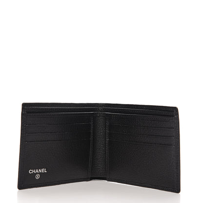Chanel Goatskin Bi-Fold Wallet Black 4 of 7