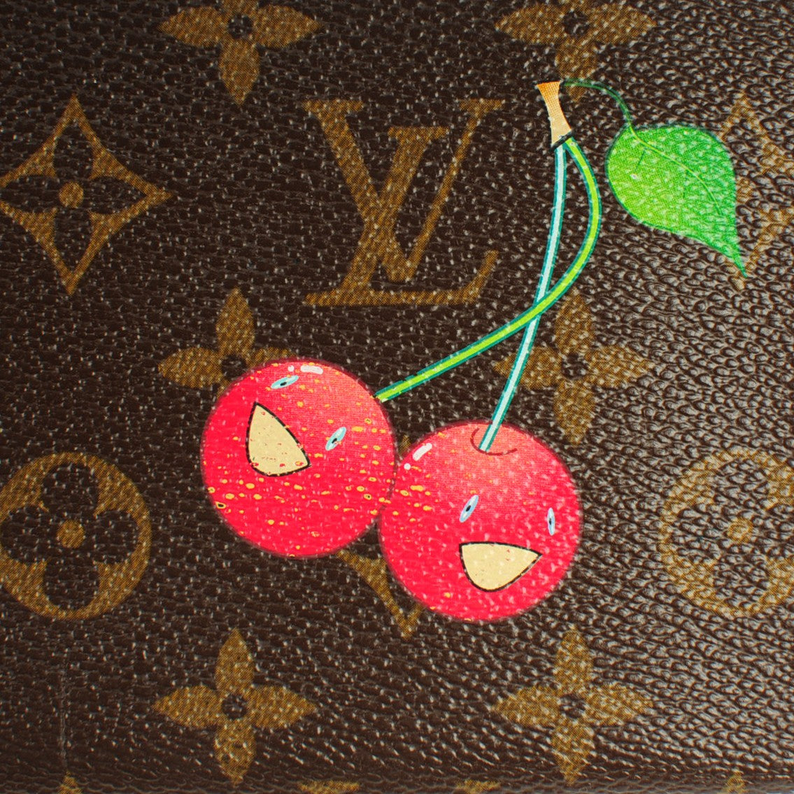 Monogram Cerises Zippy Wallet