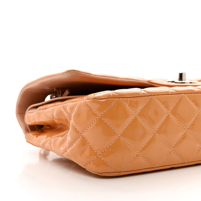 Chanel Patent Quilted Medium Double Flap Light Pink 9 of 12