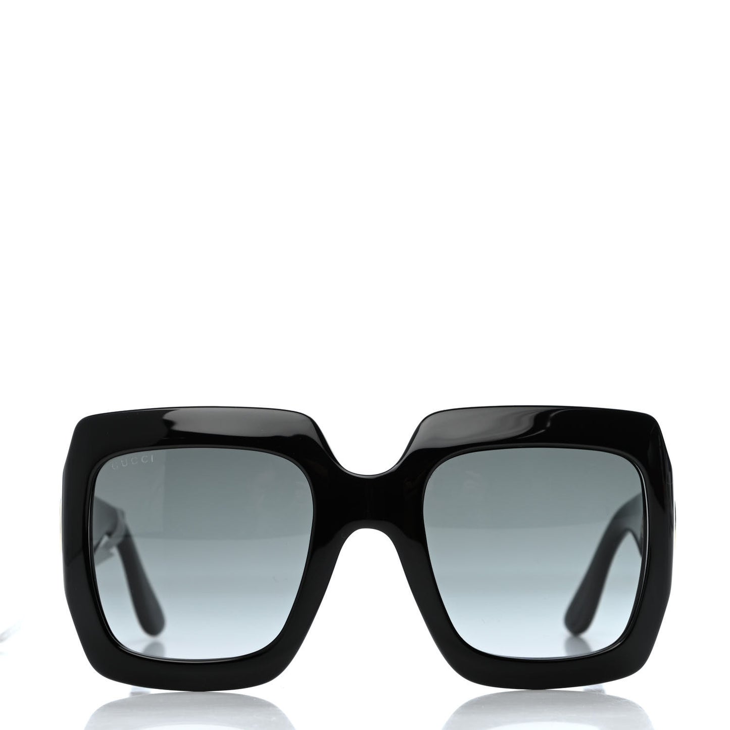 Acetate Square Frame Sunglasses GG0053S Black