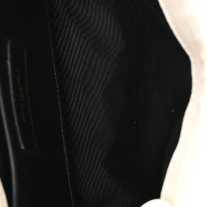 Saint Laurent Lambskin Quilted Monogram Mini Nolita Crema Soft 5 of 10