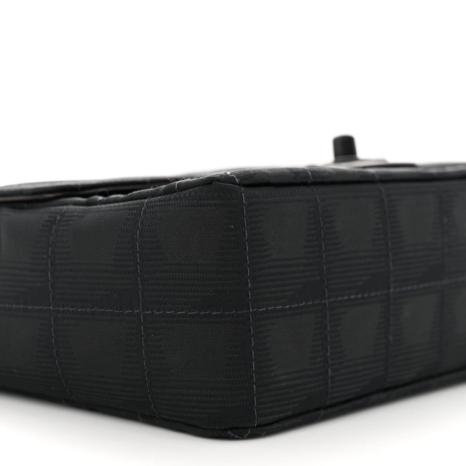 Chanel Nylon Medium Travel Flap Black 9 of 10