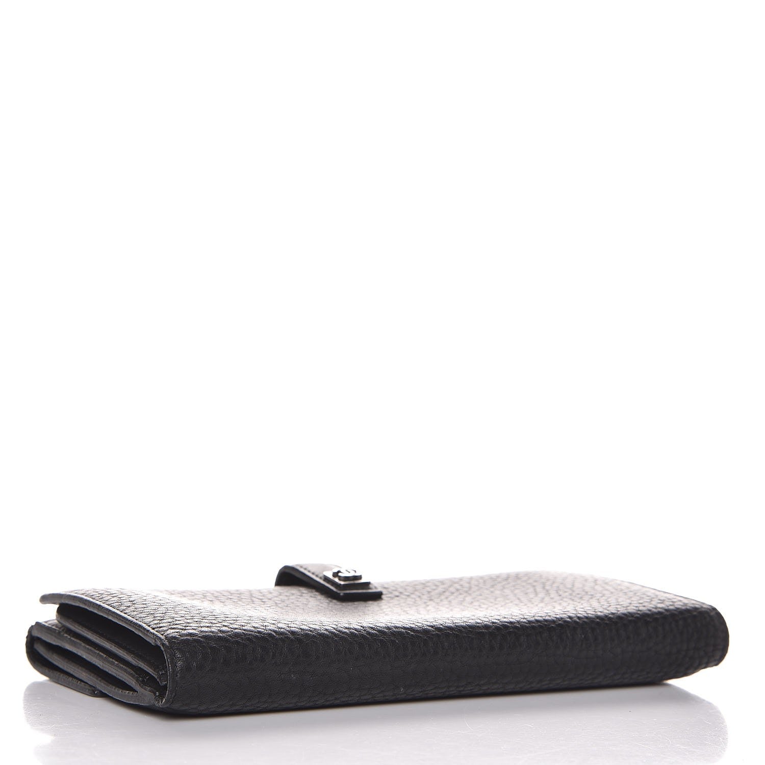 Chanel Calfskin CC Long Wallet Black 4 of 9