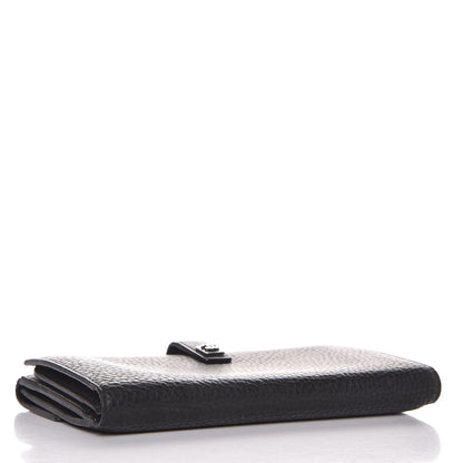 Chanel Calfskin CC Long Wallet Black 4 of 9