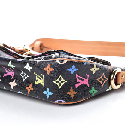 Louis Vuitton Monogram Multicolor Lodge PM Black 6 of 10