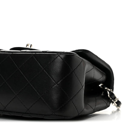 Chanel Lambskin Quilted Mini Square Flap Black 10 of 13