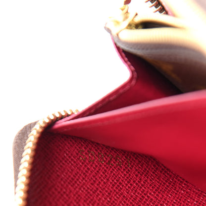 Louis Vuitton Monogram Clemence Wallet Fuchsia 7 of 8