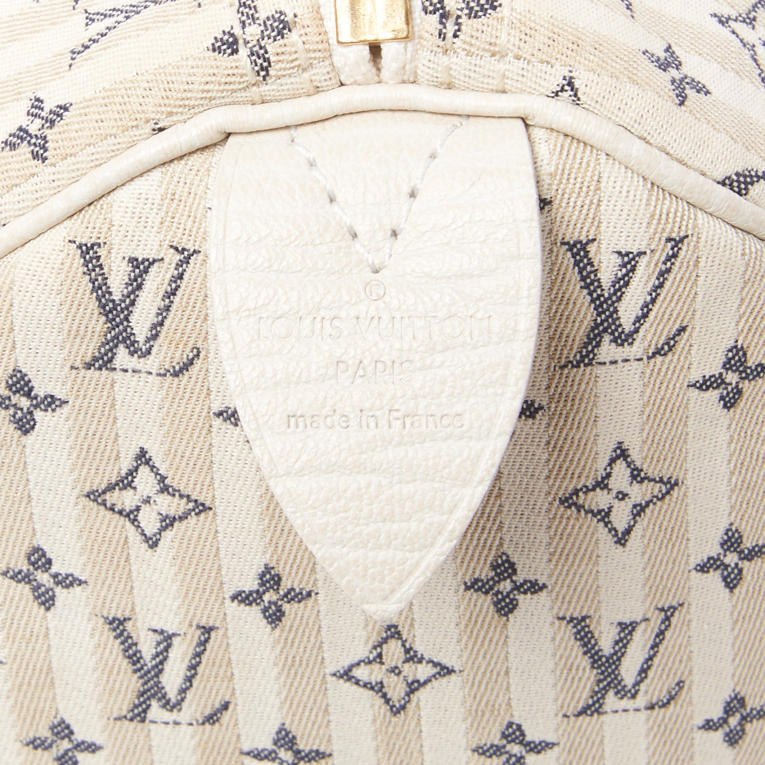 Louis Vuitton Mini Lin Croisette Speedy 30 Blue 8 of 9