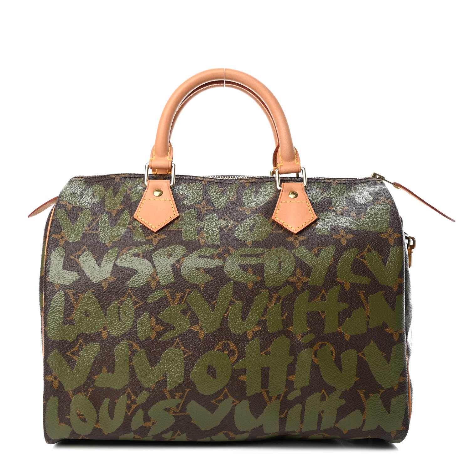 Louis Vuitton Monogram Graffiti Speedy 30 Kaki 1 of 4
