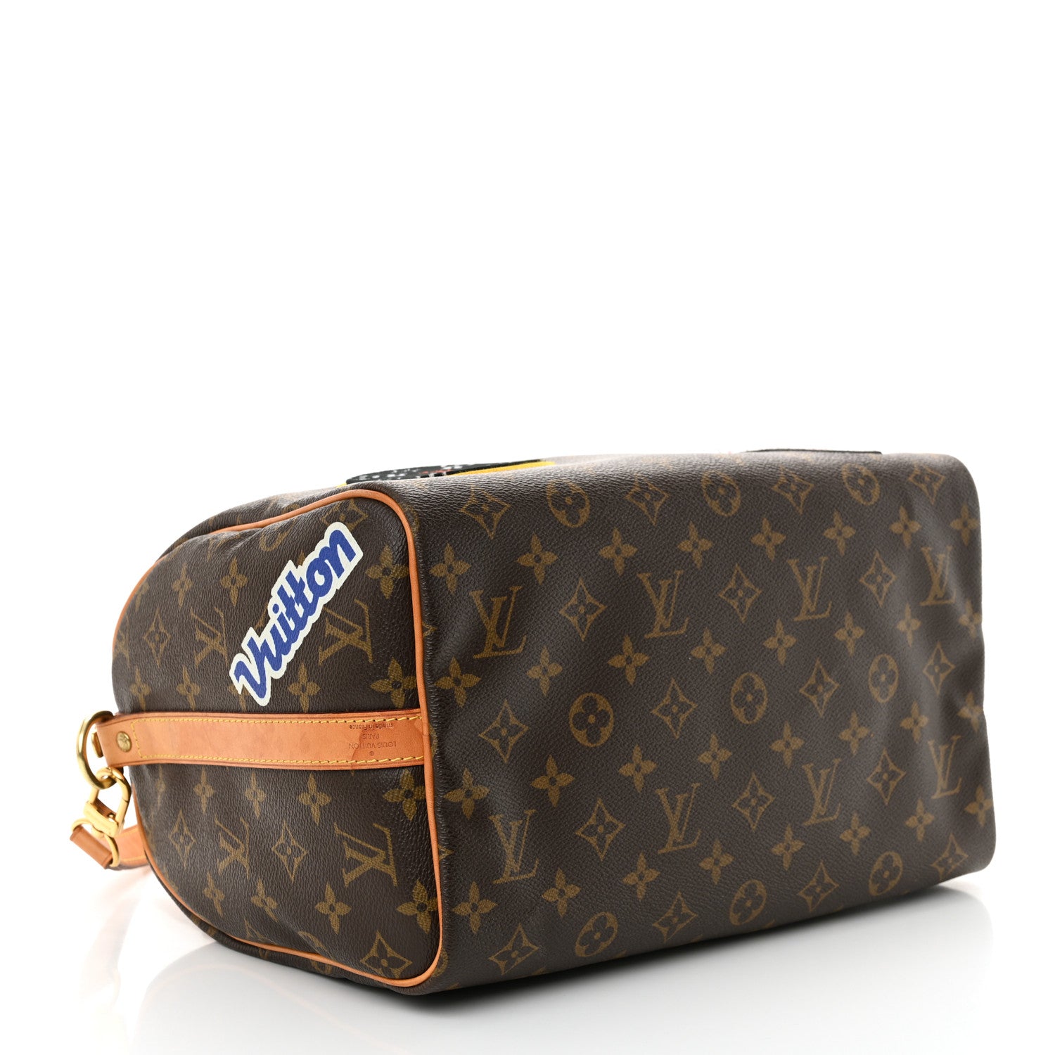 Louis Vuitton Monogram Patches Speedy Bandouliere 30 4 of 15
