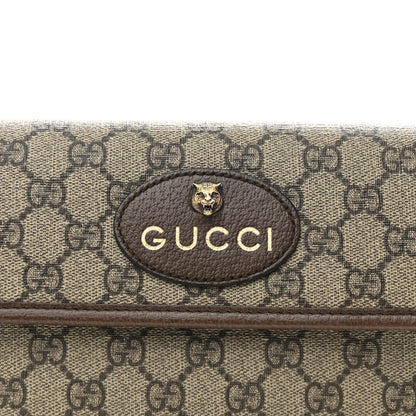 Gucci GG Supreme Monogram Neo Vintage Web Belt Bag Brown 8 of 10