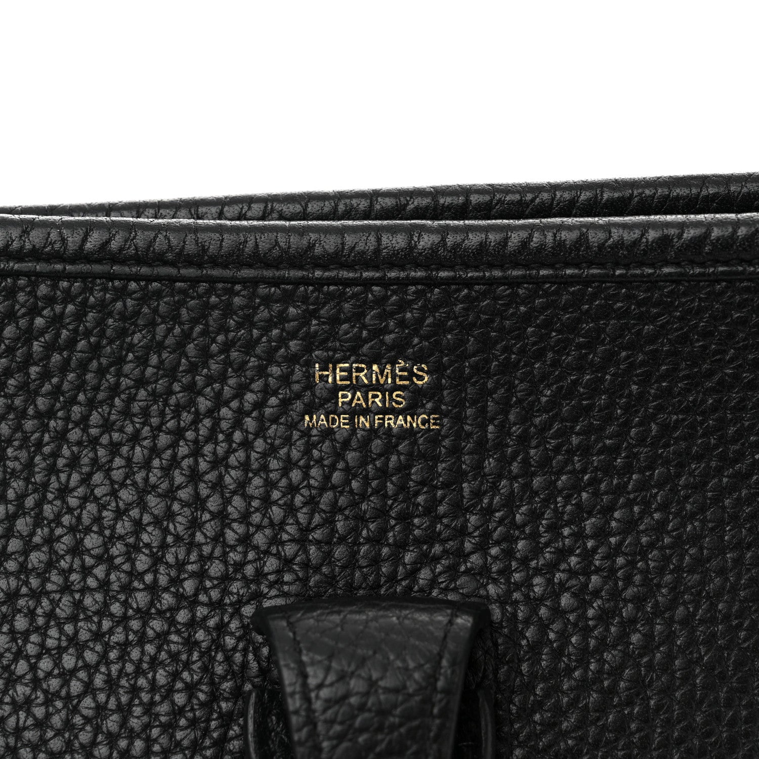 Hermes Taurillon Clemence EVELYNE III PM Black 6 of 11