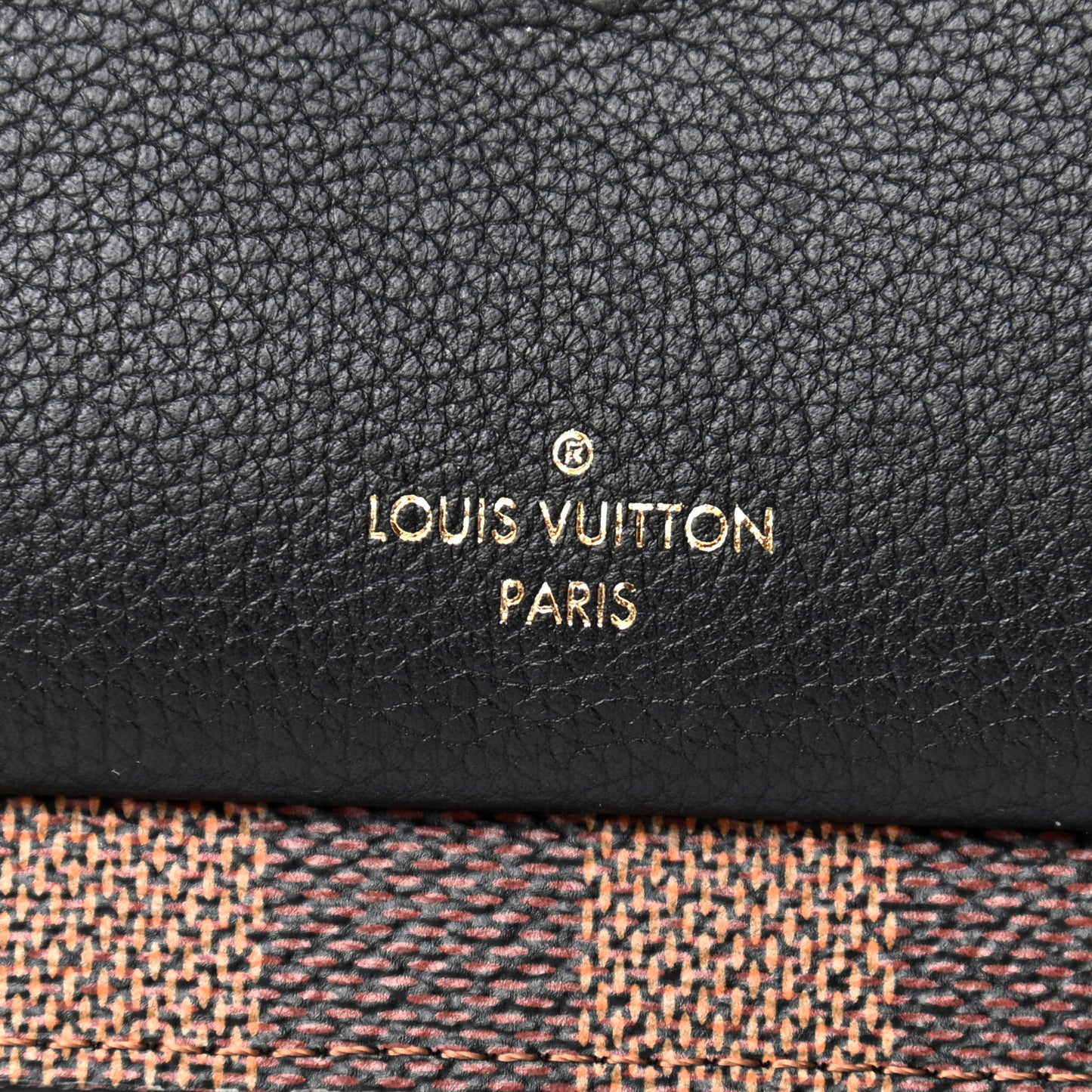Damier Ebene Vavin Chain Wallet Black