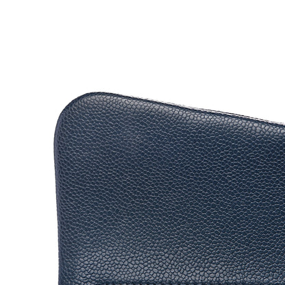 Chanel Caviar Quilted Jumbo Double Flap Dark Blue 12 of 16