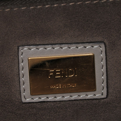Fendi Vitello Seta Plexiglass Tortoise Medium Peekaboo Iconic Satchel Tortora 7 of 15