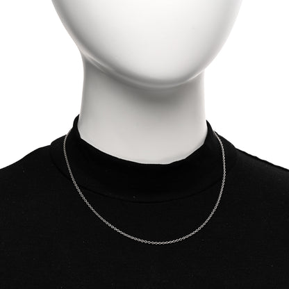 Bulgari 18K White Gold Chain Necklace 2 of 4