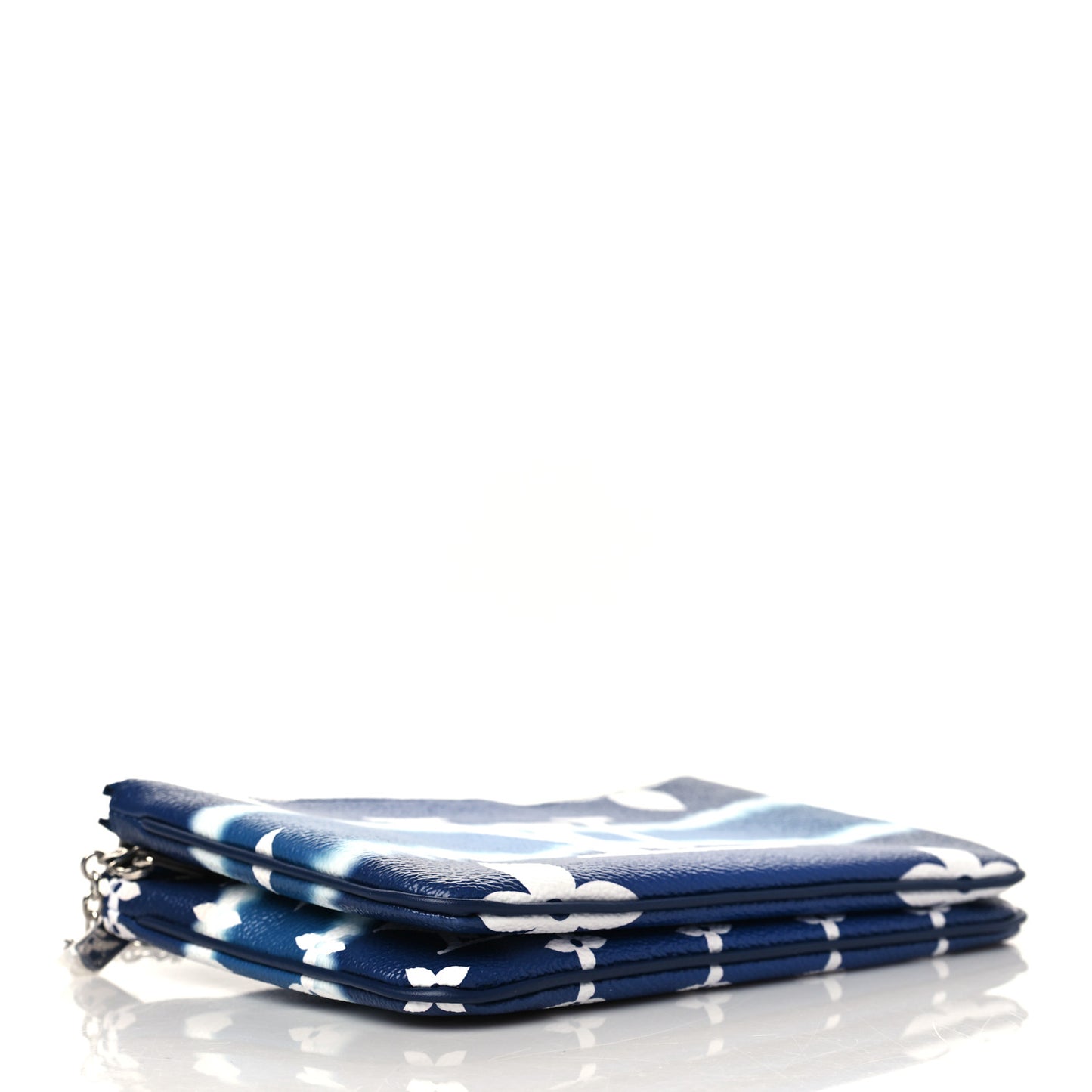 Monogram Giant Escale Double Zip Pochette Blue
