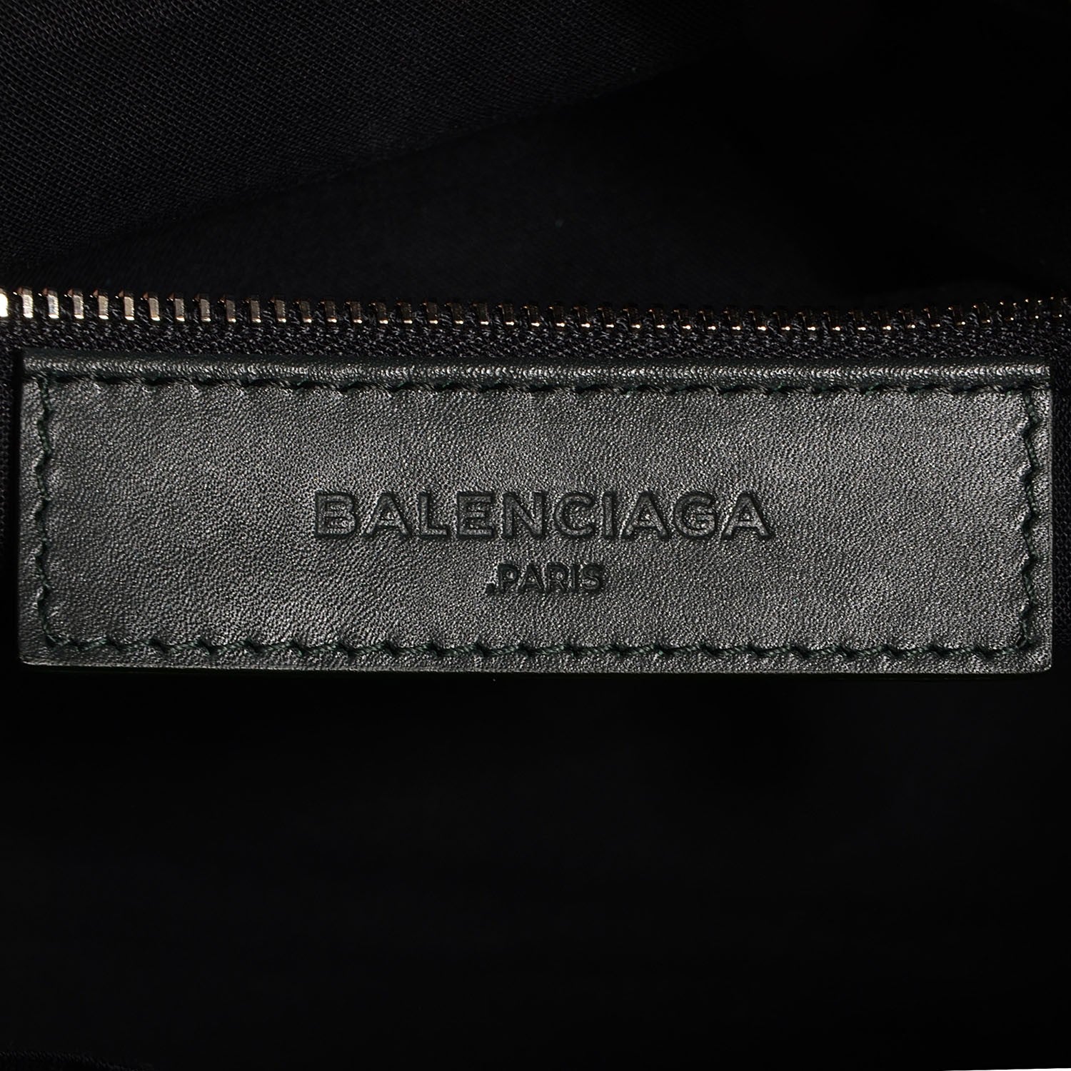 Balenciaga Smooth Calfskin Metallic Patent Giant 12 Silver Hardware City Vert Poker Fonce 9 of 10