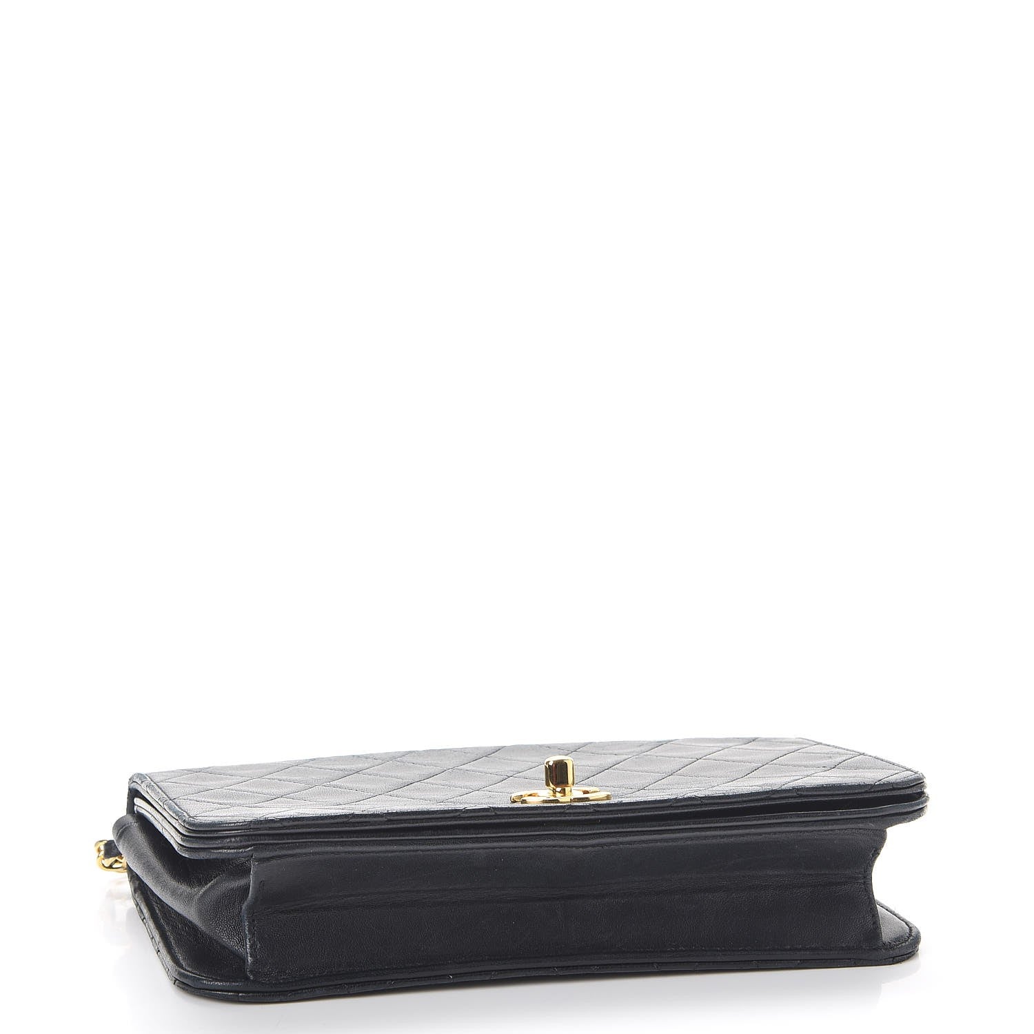 Chanel Lambskin Quilted Small Single Flap Black 4 of 14