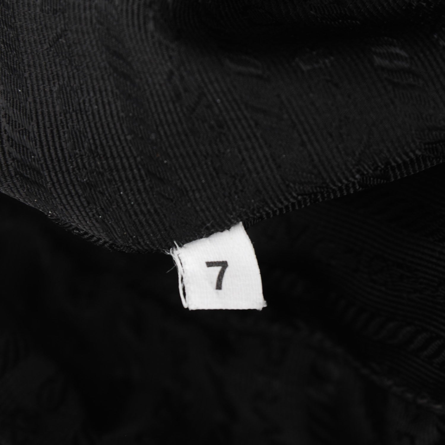 Prada Lambskin Box Print Logo Bowler Black 6 of 8