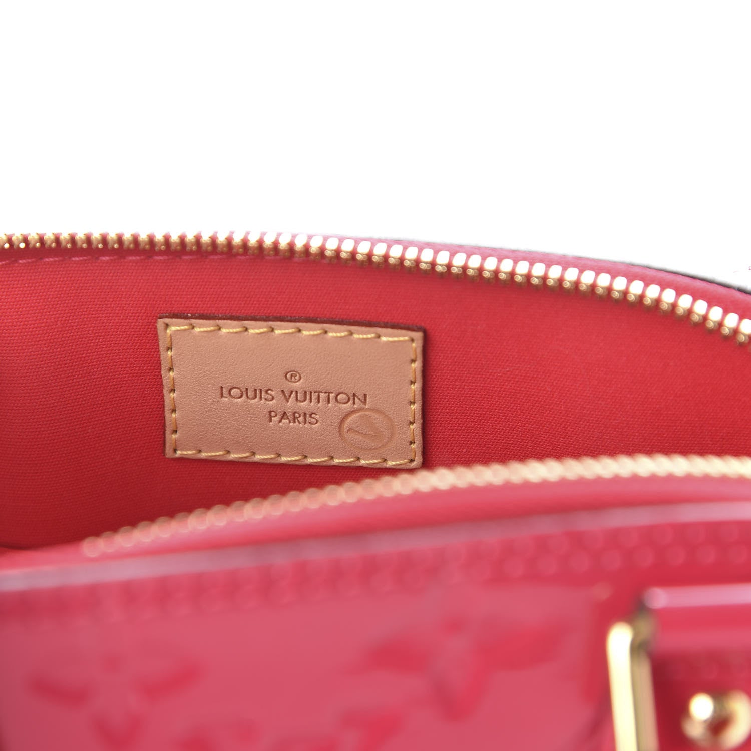Louis Vuitton Vernis Alma BB Hot Pink 8 of 9