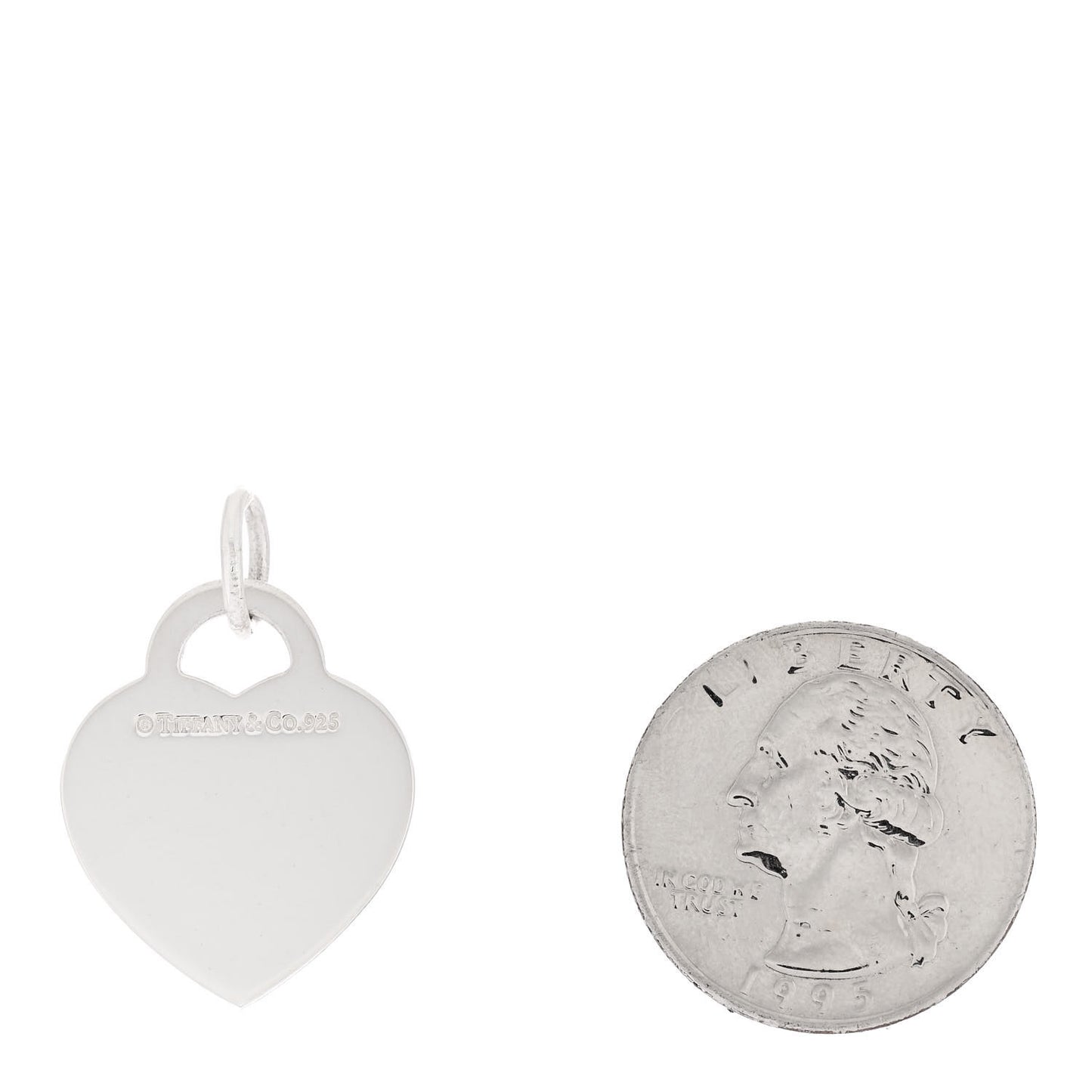 Sterling Silver Notes Heart Tag Charm
