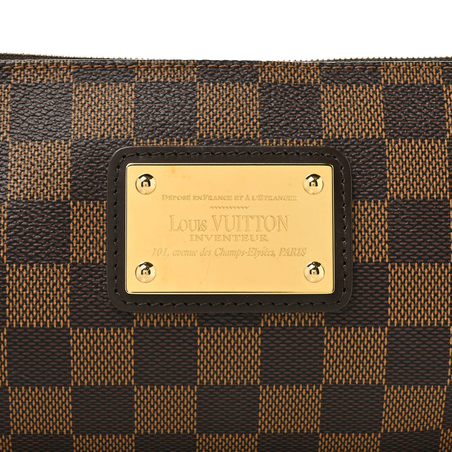 Damier Ebene Eva Clutch