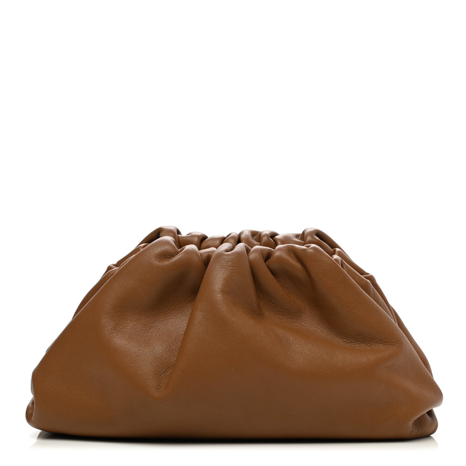Bottega Veneta Butter Calfskin The Pouch 20 Camel 1 of 10