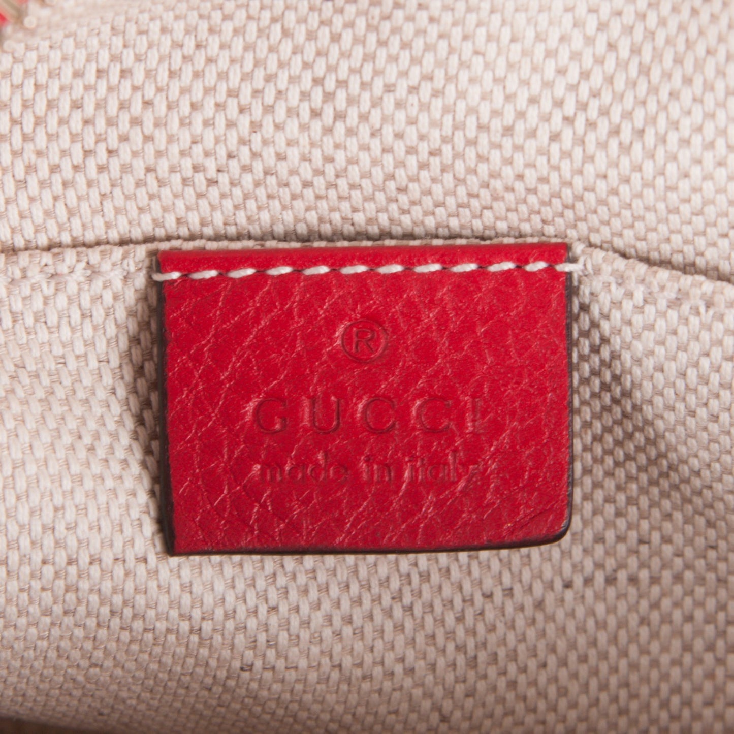 Pebbled Calfskin Small Soho Disco Bag Tabasco Red