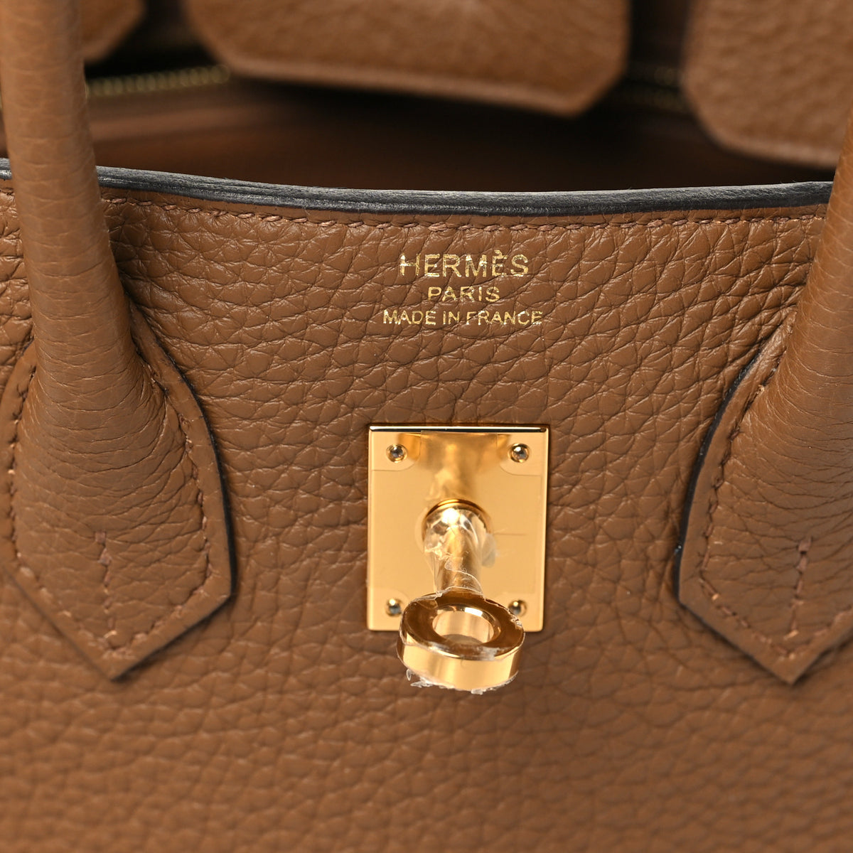 Hermes Togo Birkin 25 Alezan 6 of 11