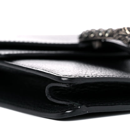 Gucci Calfskin Mini Dionysus Shoulder Bag Black 9 of 16
