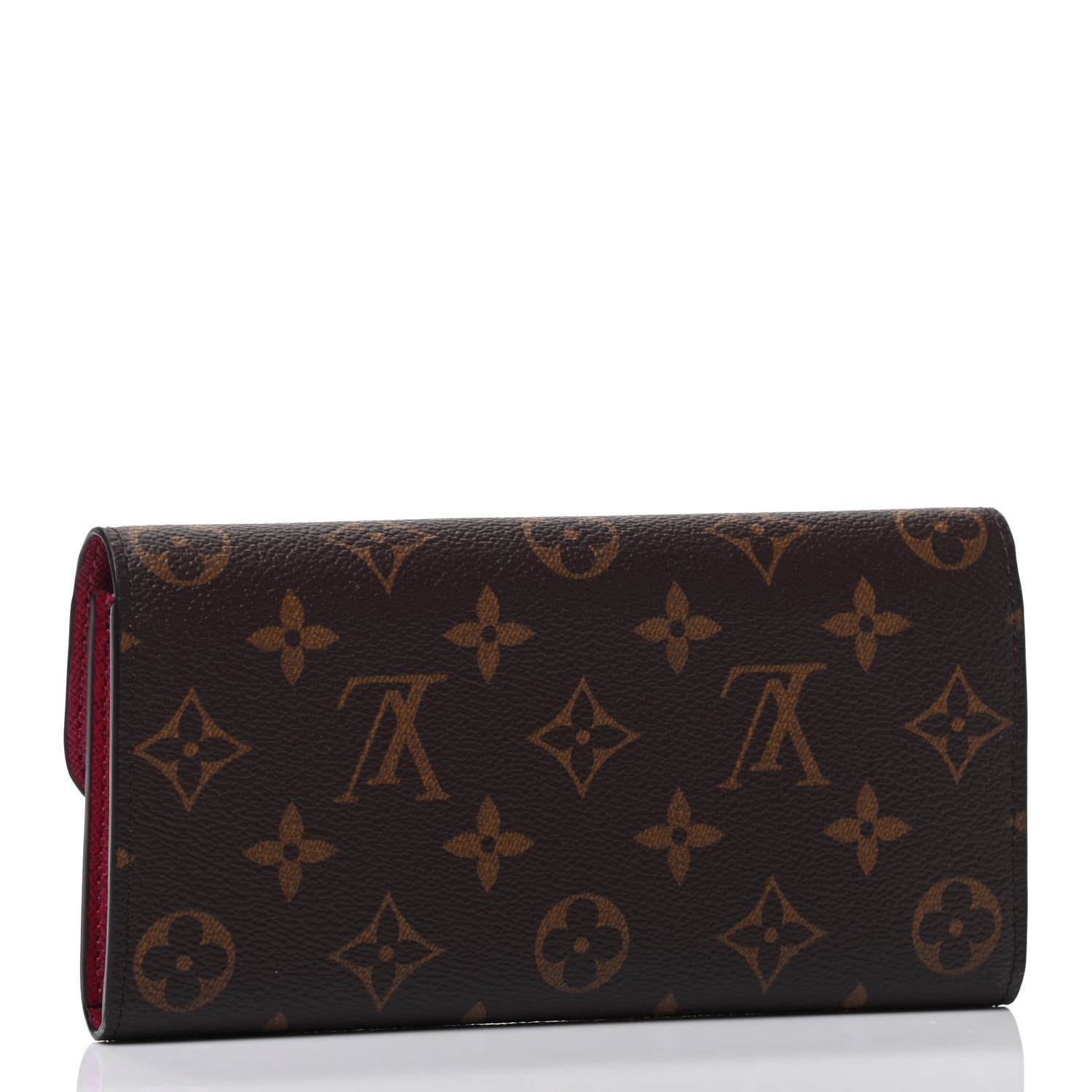 Louis Vuitton Monogram Emilie Wallet Fuchsia 2 of 4
