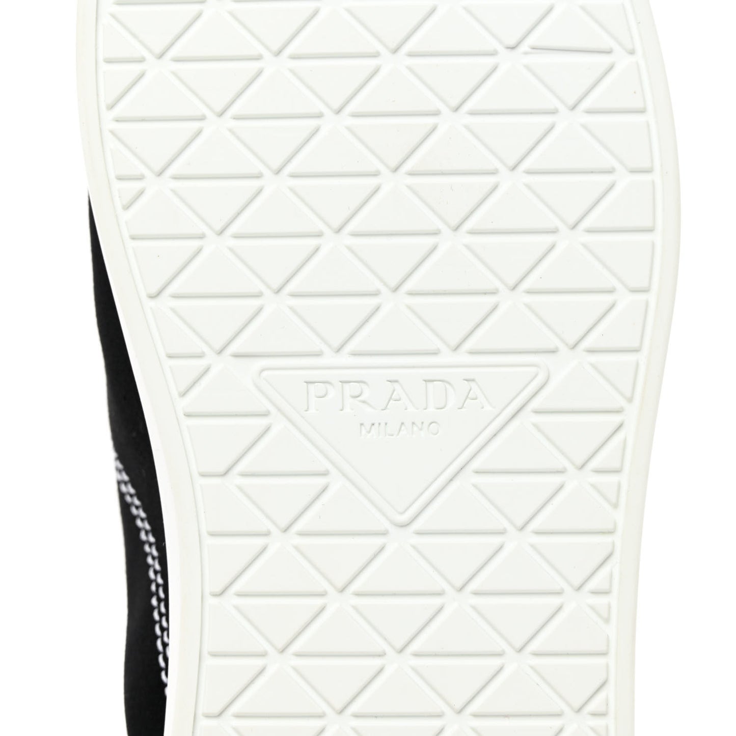 Nylon Gabardine Point-Toe Sneaker Mules 40 Black